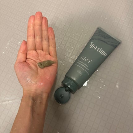 スパタイム クリームシャンプー (ディープクレンジング)/Spa time/市販シャンプーを使ったクチコミ(2枚目)