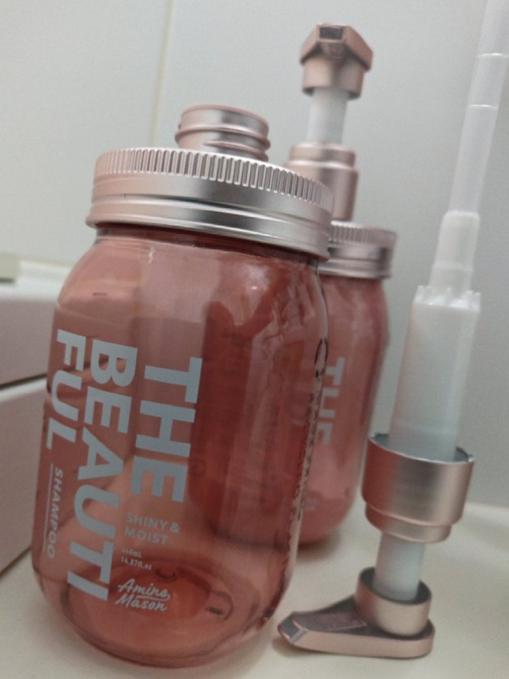 アミノメイソン シャイニー&モイスト ヘアオイル/アミノメイソン/ヘアオイルを使ったクチコミ(5枚目)