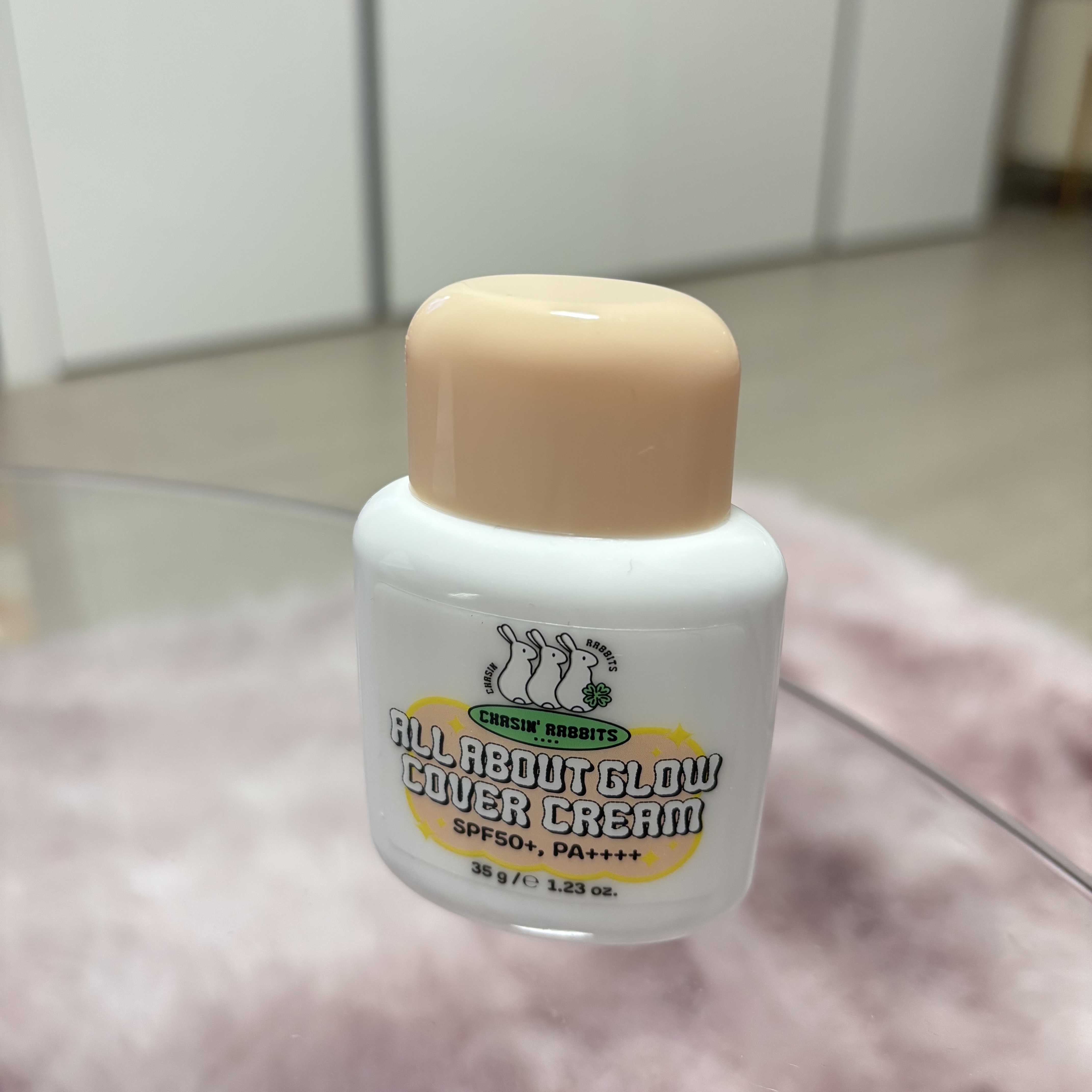オールアバウトグロウカバークリーム/CHASIN'RABBITS/日焼け止めクリームを使ったクチコミ（1枚目）