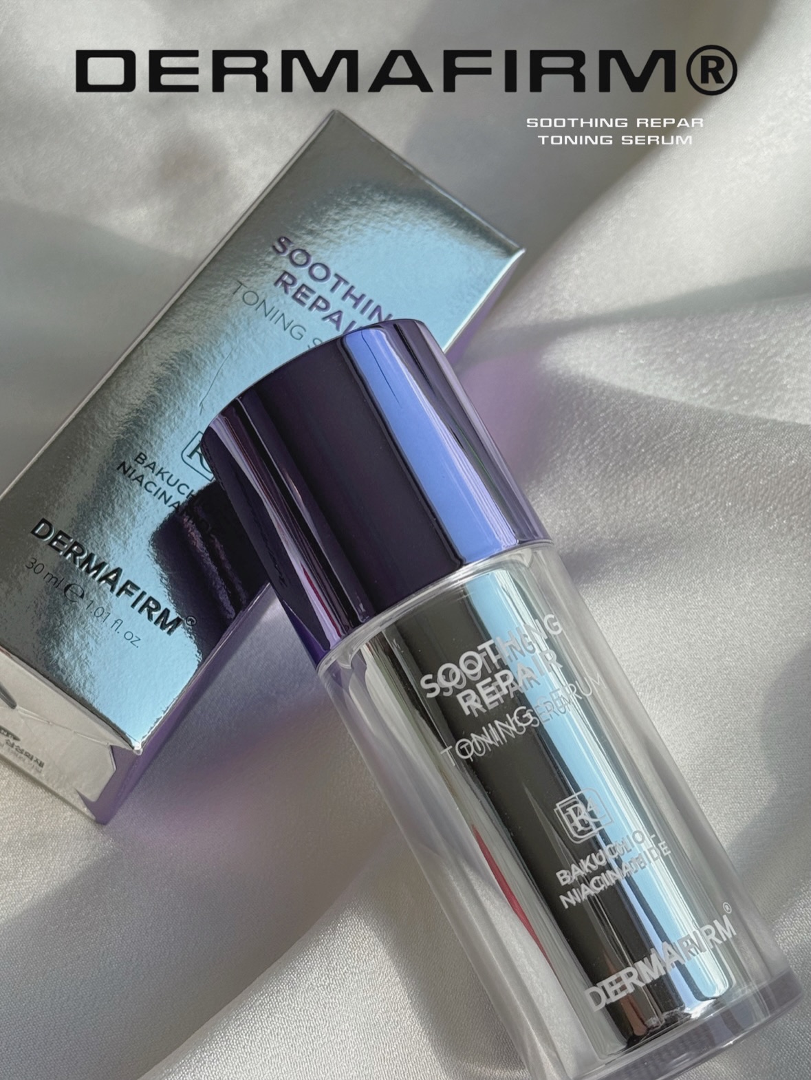 SOOTHING REPAIR TONING SERUM R4/ダーマファーム/美容液を使ったクチコミ（1枚目）