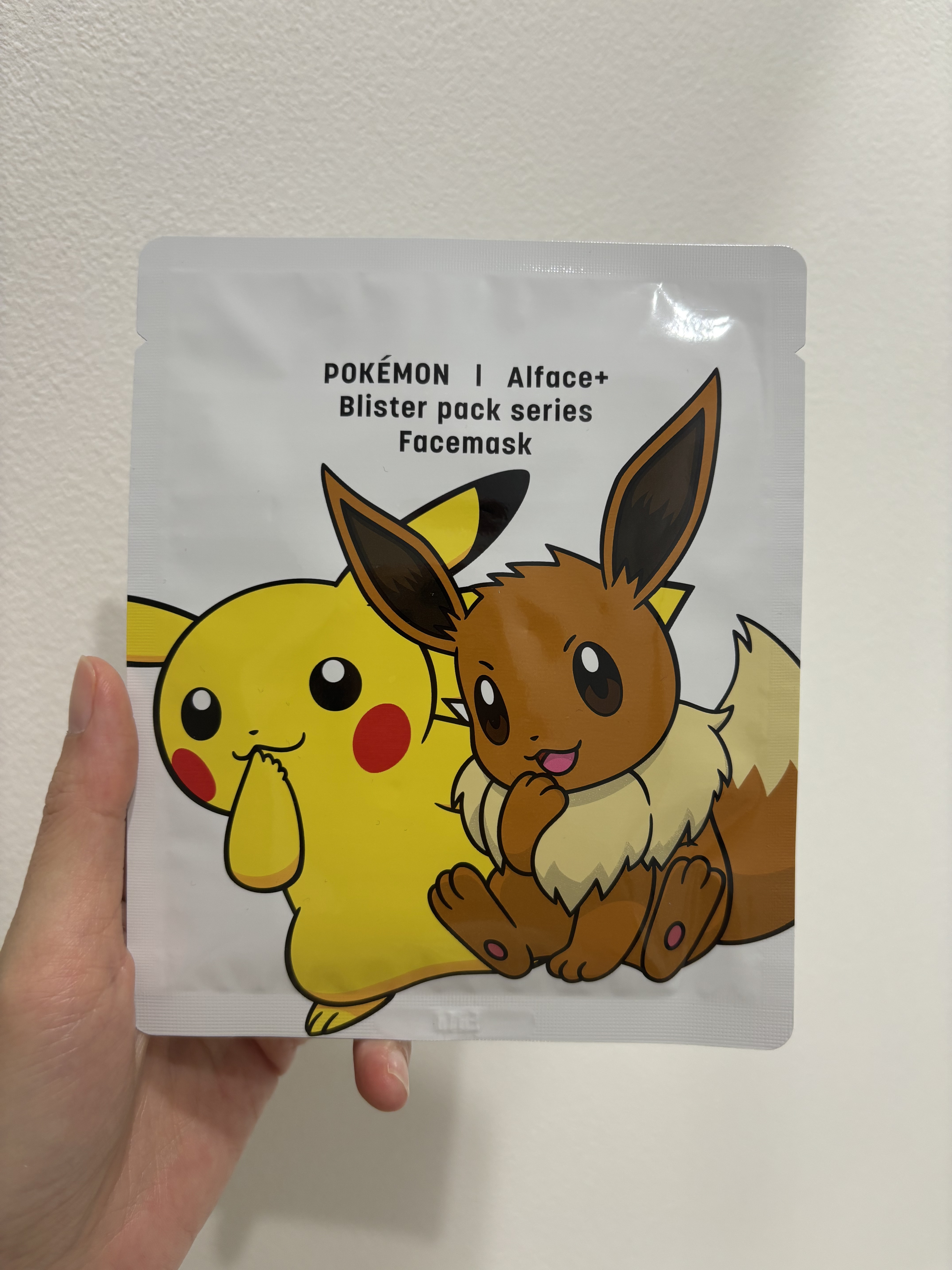 オルフェス BPS ピカチュウ・イーブイ デザイン/ALFACE+/シートマスク・パックを使ったクチコミ（1枚目）
