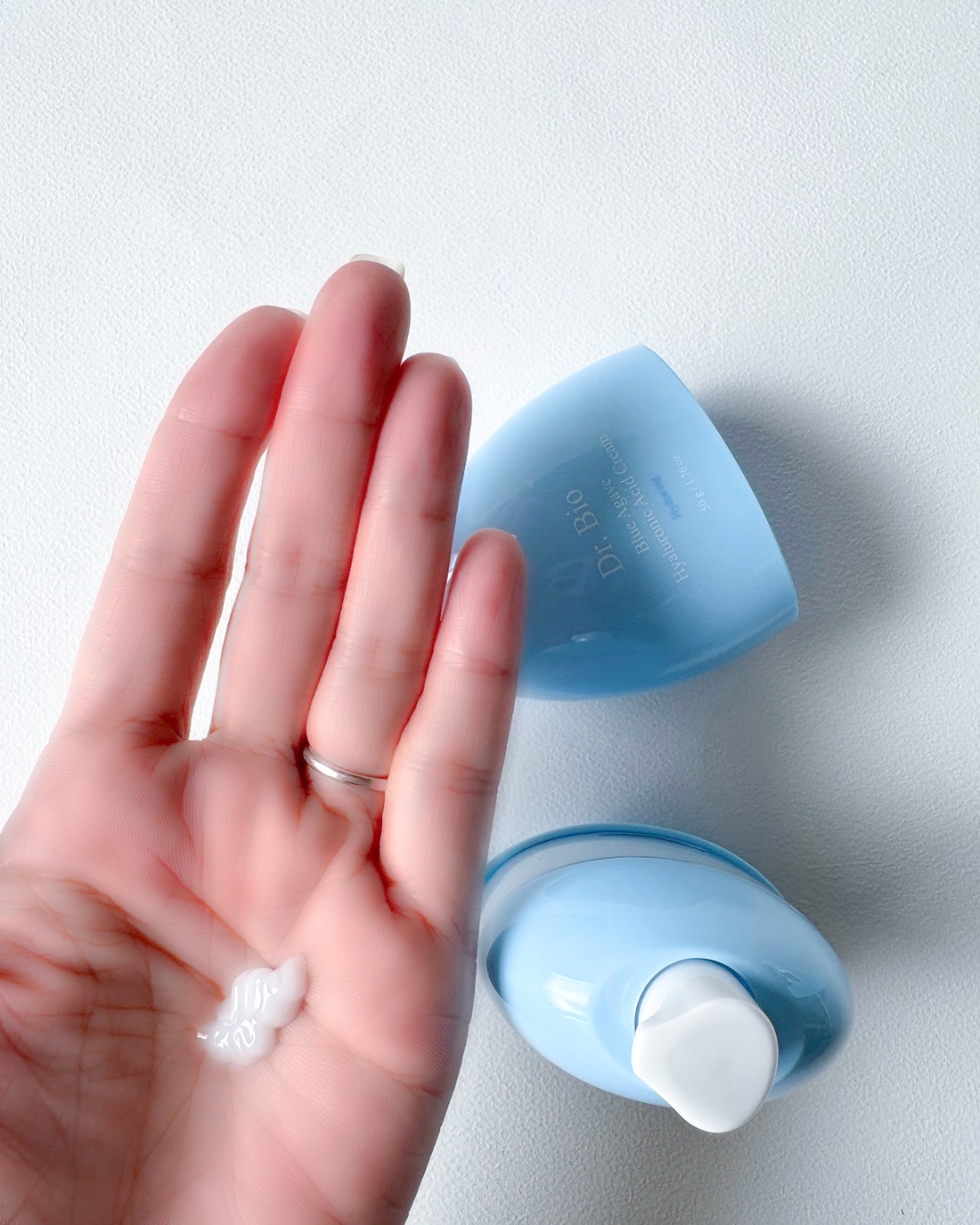 ブルーアガベヒアルロン酸クリーム/Dr.Bio/フェイスクリームを使ったクチコミ（3枚目）