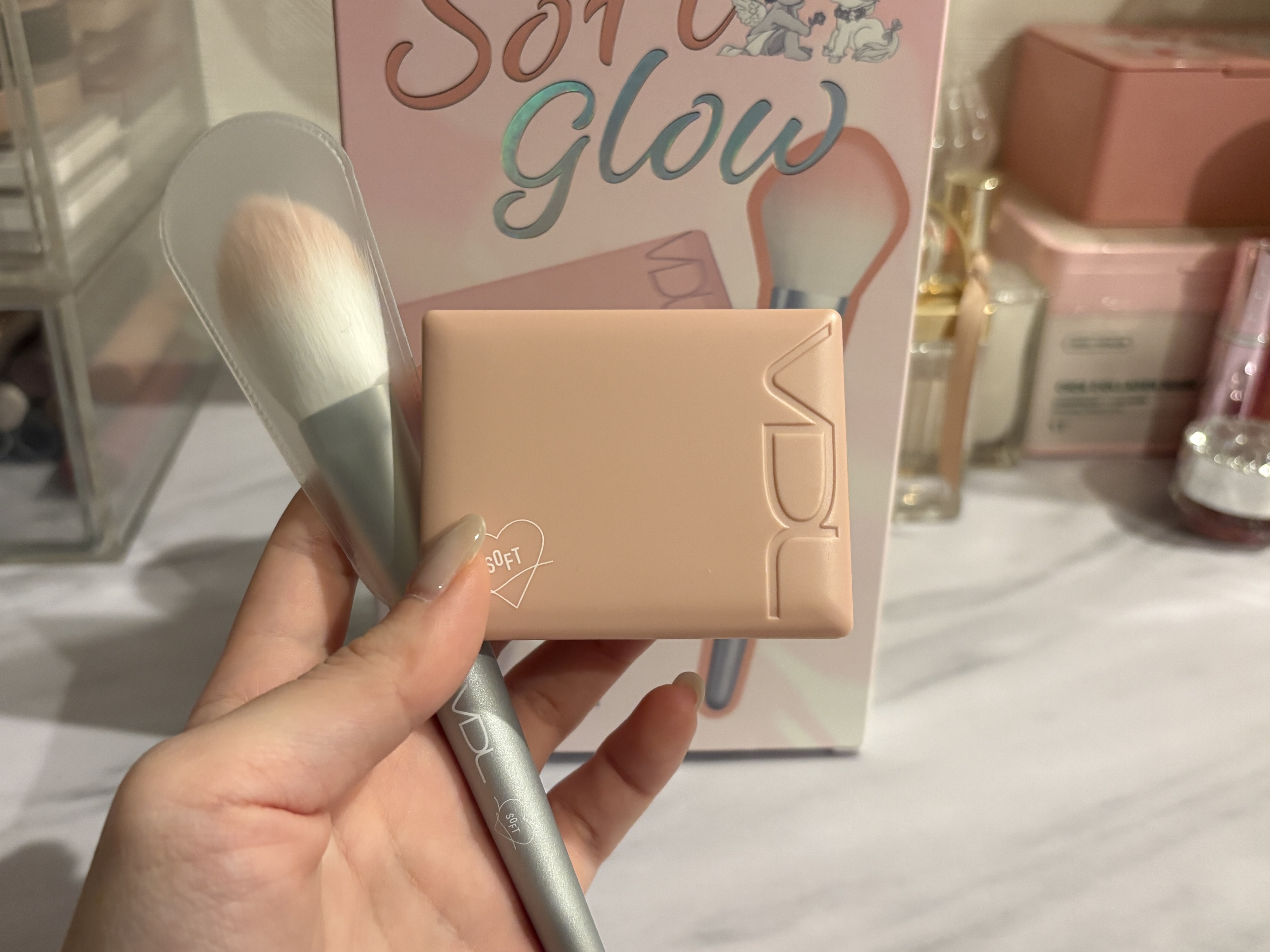 チークステイン ブラッシャー 11 ボヘミアン ピンク/VDL/パウダーチークを使ったクチコミ（1枚目）