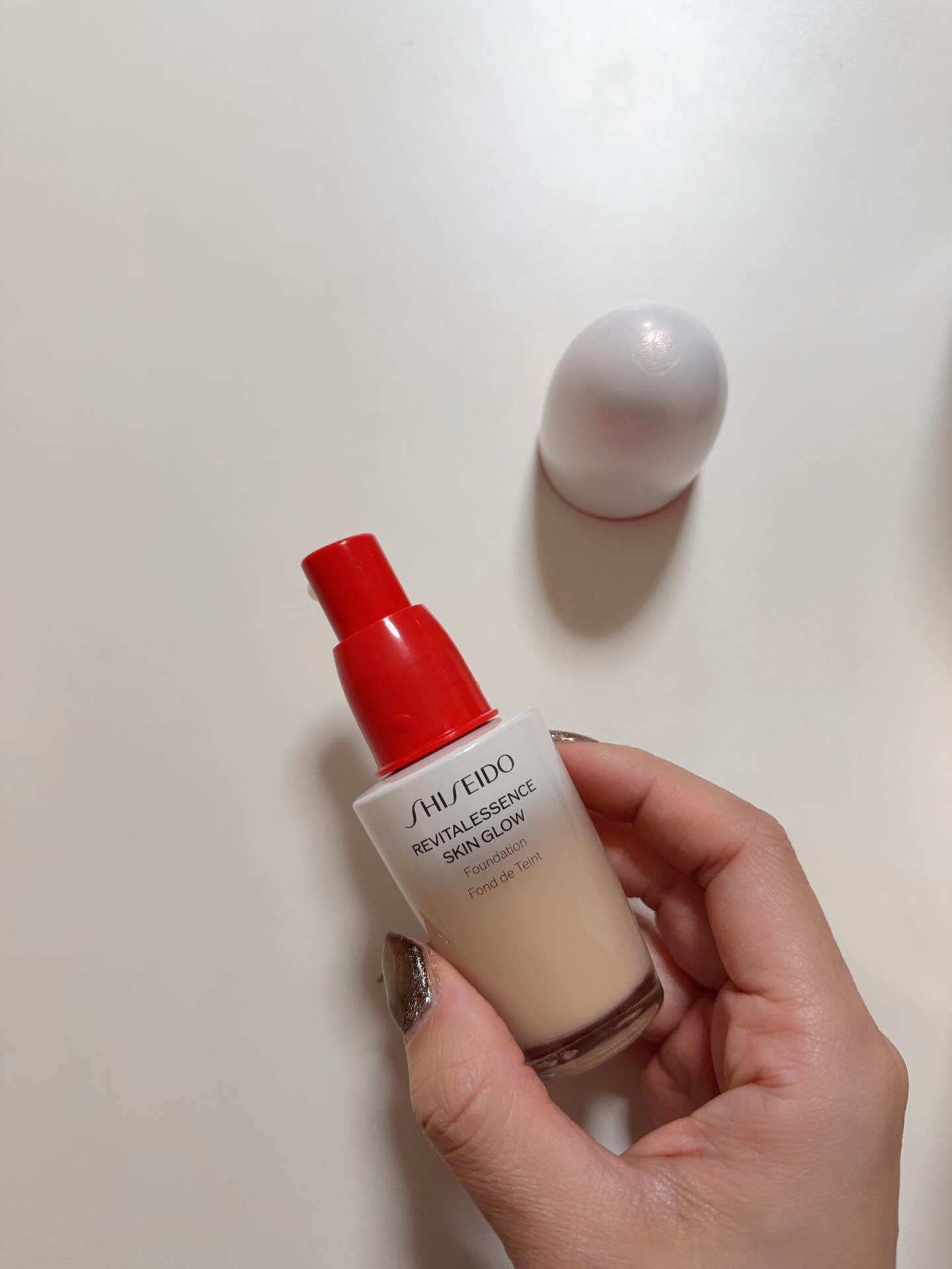 エッセンス スキングロウ ファンデーション 230 Alder/SHISEIDO/リキッドファンデーションを使ったクチコミ（2枚目）