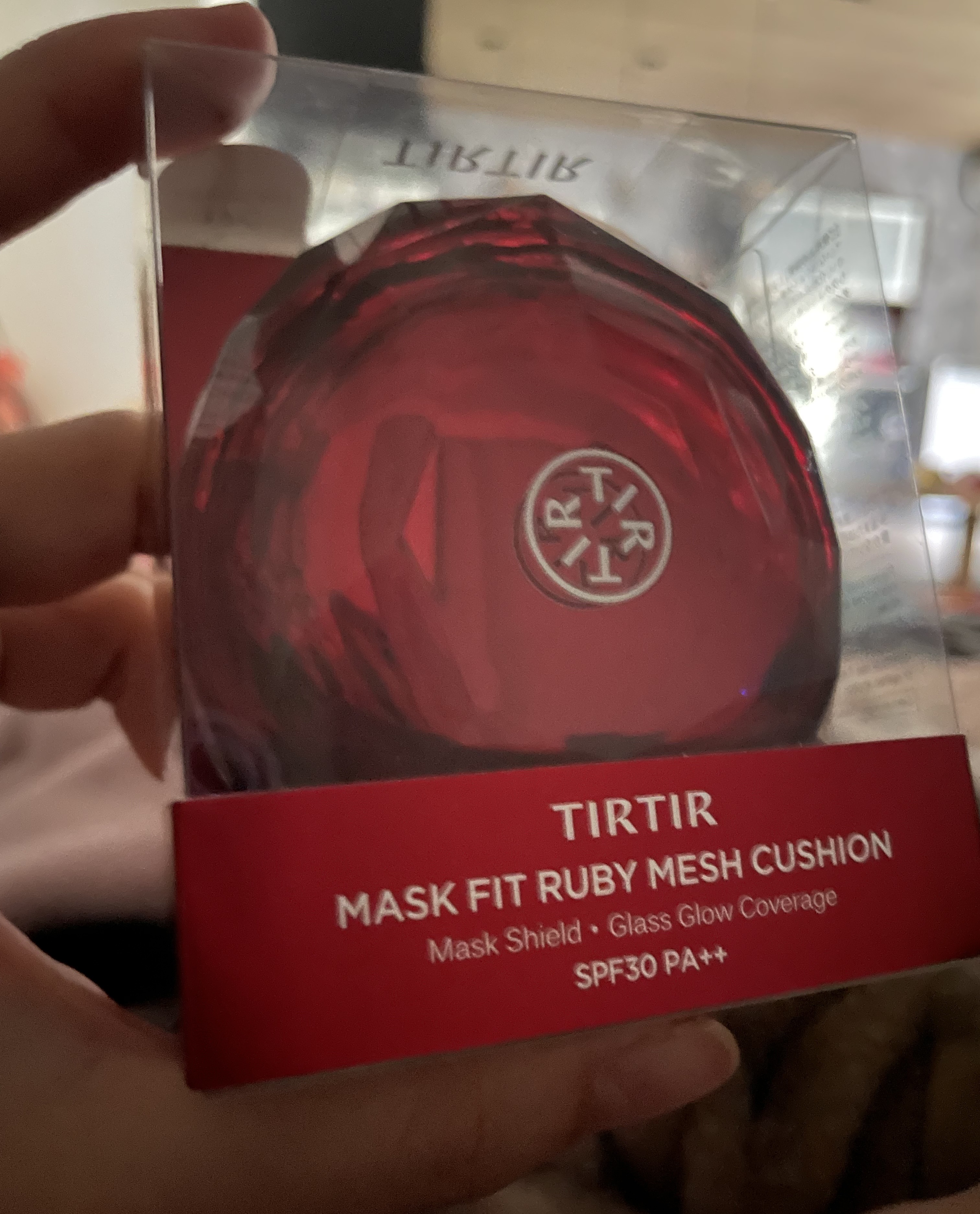 ティルティル マスクフィットルビーメッシュクッション/TIRTIR(ティルティル)/クッションファンデーションを使ったクチコミ（1枚目）