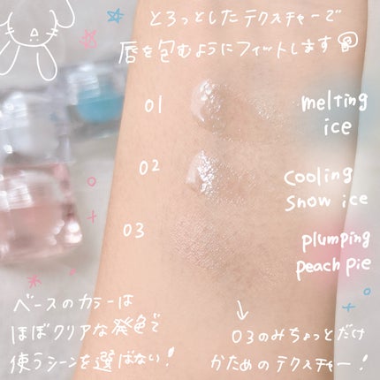 アイスドロップウォーターティント/kkotppang/リップティントを使ったクチコミ(5枚目)