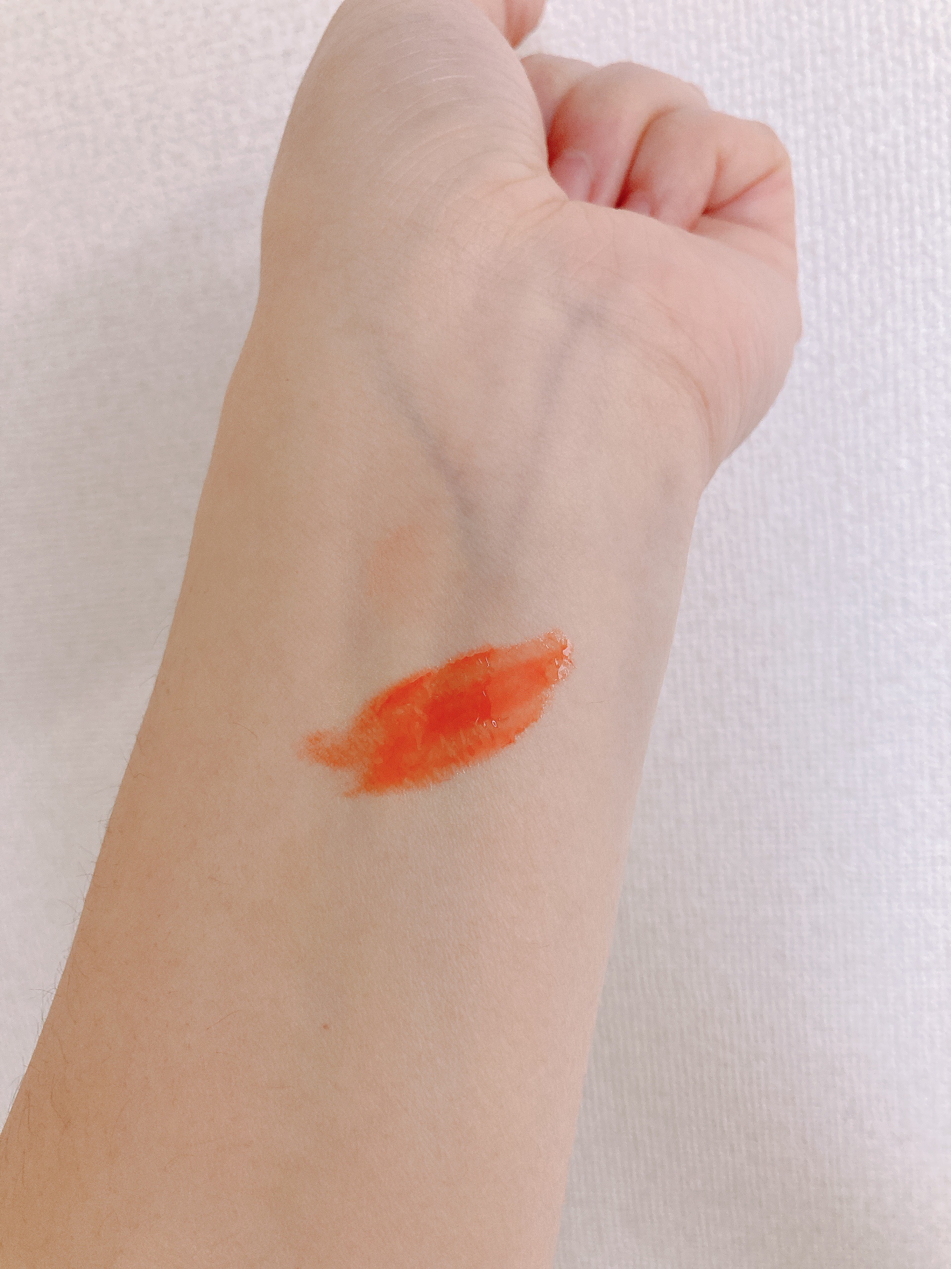 グラッシーレイヤーティント 07 バニラヘーゼル/LUNA/リップティントを使ったクチコミ（2枚目）