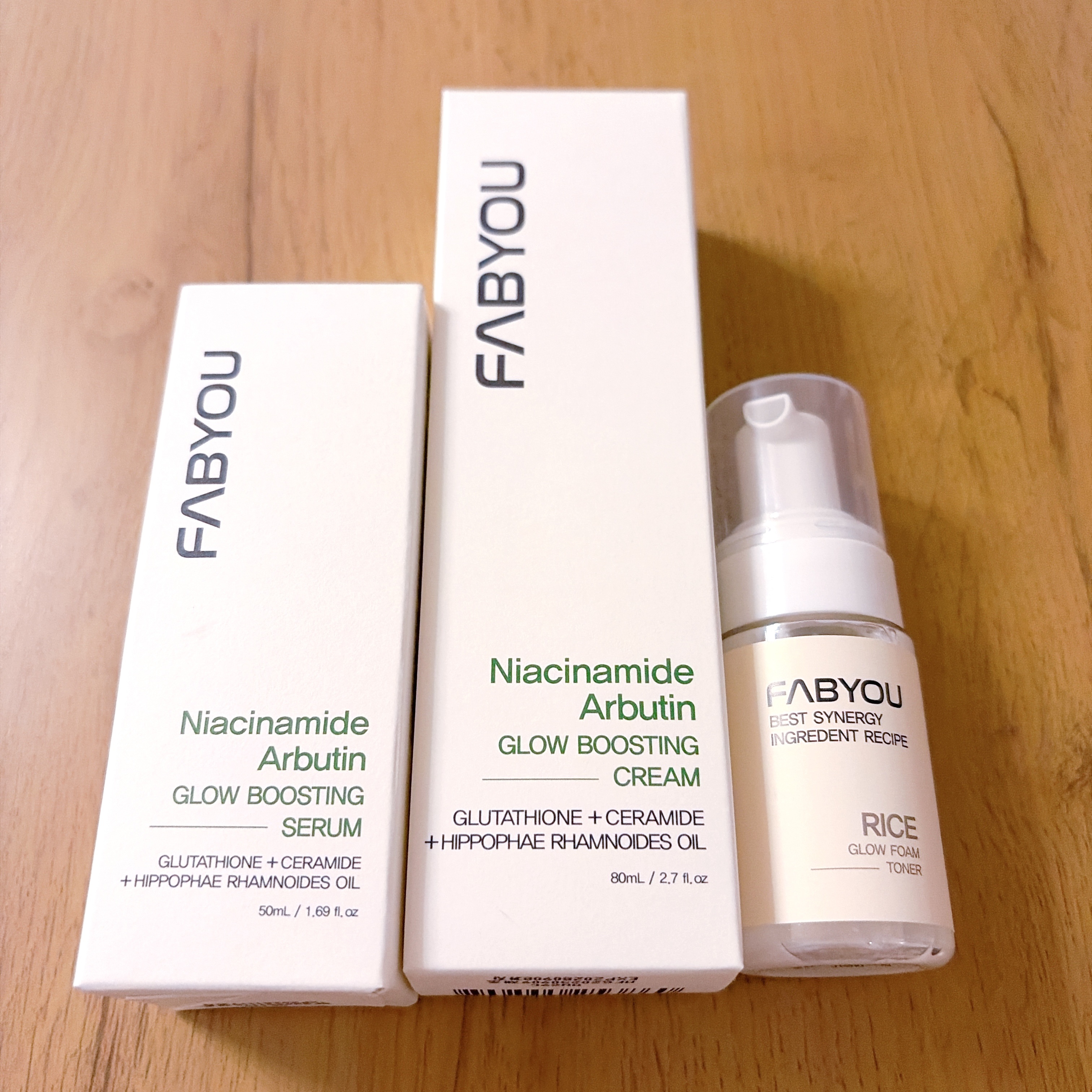 Niacinimide Arbutin Glow Boosting Serum/FABYOU/美容液を使ったクチコミ（1枚目）