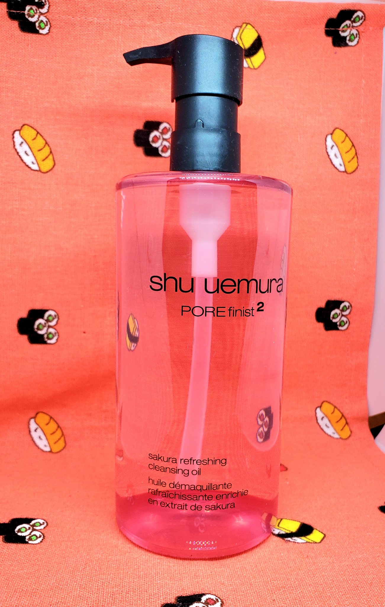 フレッシュ クリア サクラ クレンジング オイル 450ml/shu uemura/オイルクレンジングを使ったクチコミ（1枚目）
