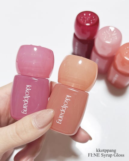 ピネシロップグロス/kkotppang/リップグロスを使ったクチコミ(2枚目)