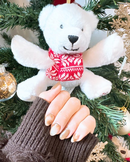 セミキュアジェルネイル(ハンド)/ohora/ネイルシールを使ったクチコミ(7枚目)