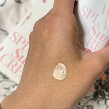 ウォータースプラッシュサンクリーム セラミド/espoir/日焼け止めクリームを使ったクチコミ(3枚目)