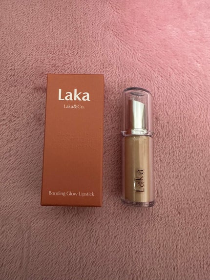 ボンディンググロウリップスティック/Laka/口紅を使ったクチコミ(2枚目)
