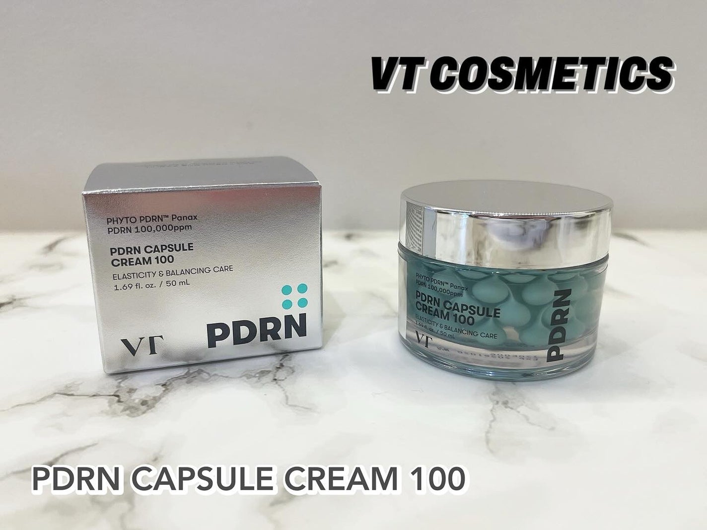 PDRN カプセルクリーム 100/VT/フェイスクリームを使ったクチコミ(1枚目)