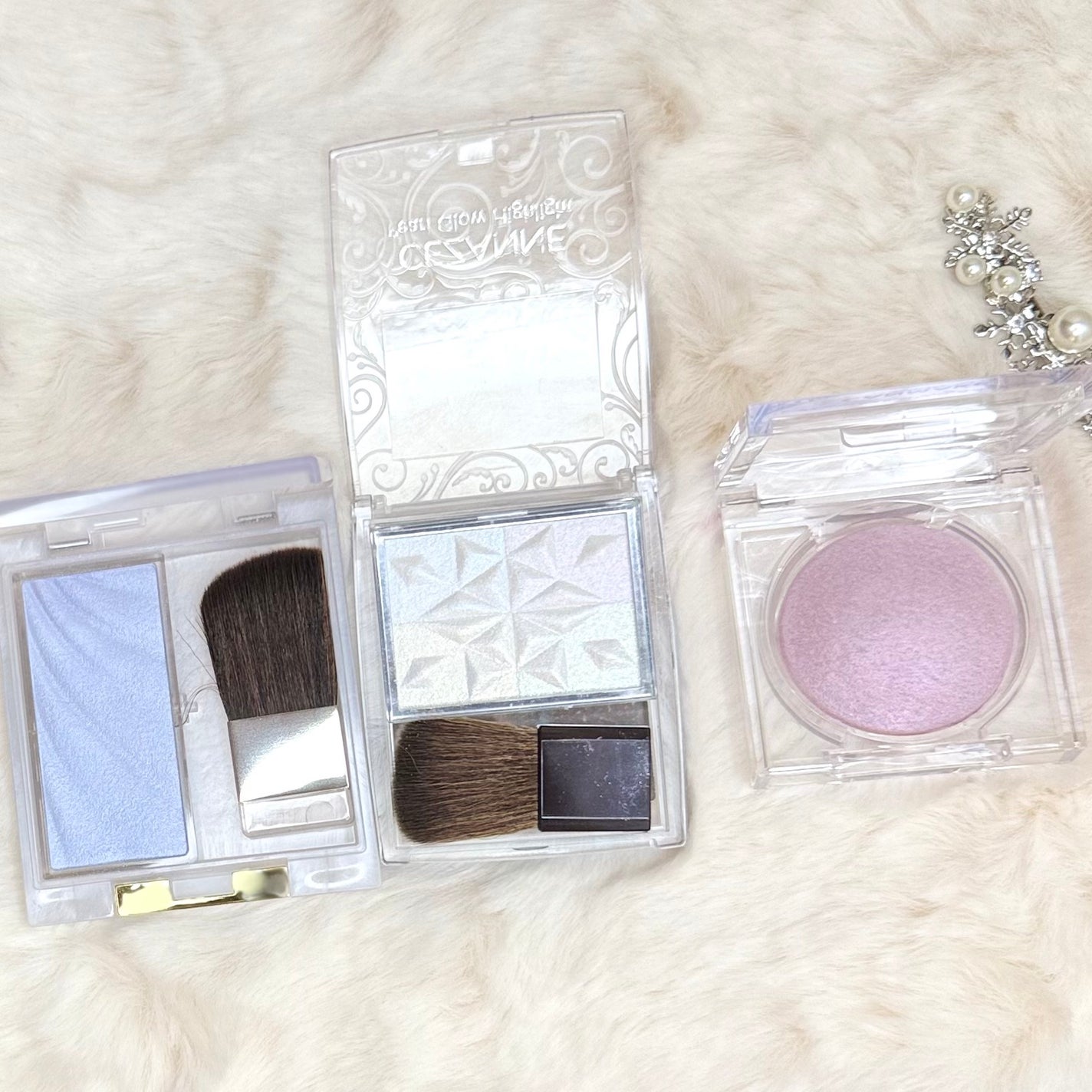 ドレープド シマーグロウ/excel/パウダーハイライトを使ったクチコミ(1枚目)