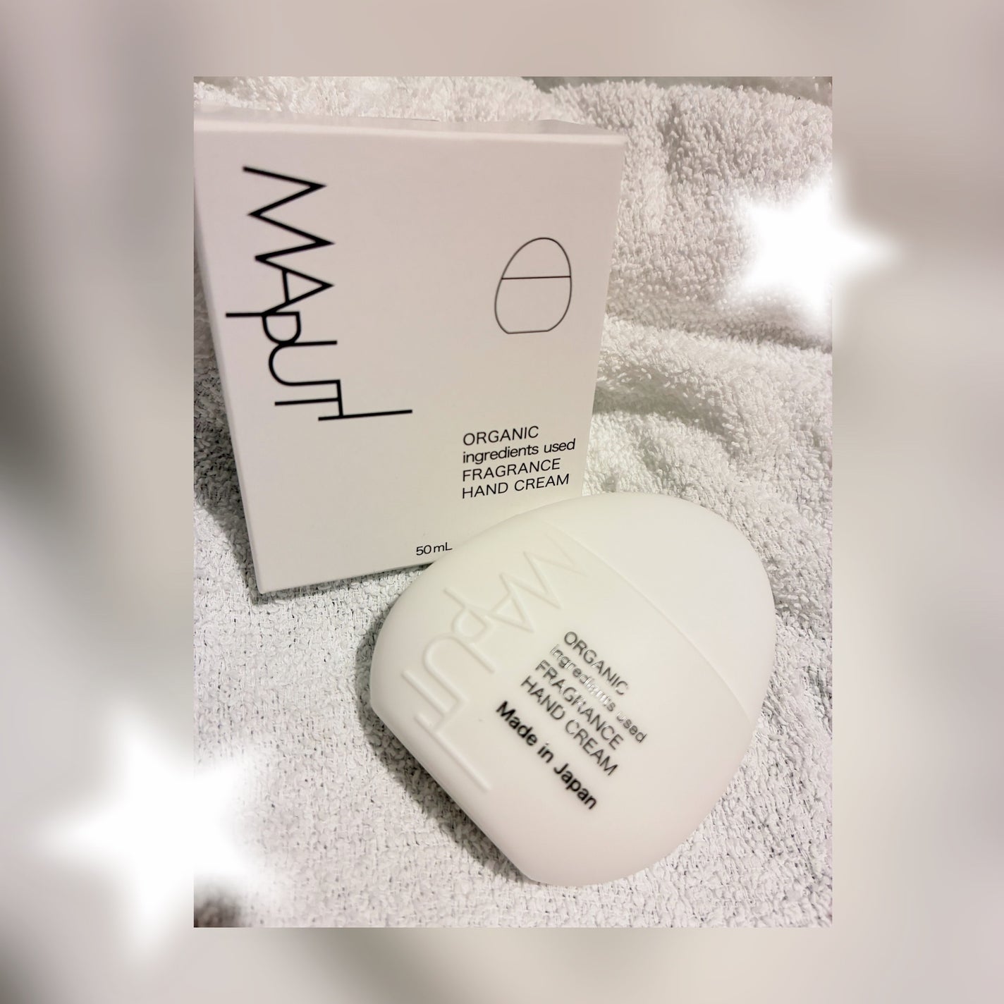 オーガニックフレグランスハンドクリーム MAPUTI/MAPUTI/ハンドクリームを使ったクチコミ(1枚目)