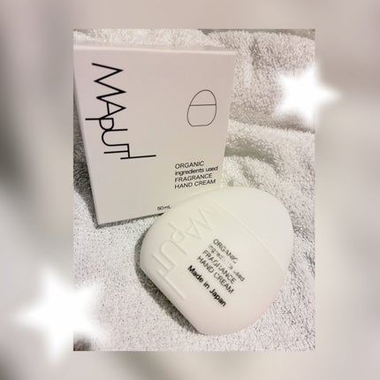 オーガニックフレグランスハンドクリーム MAPUTI/MAPUTI/ハンドクリームを使ったクチコミ(1枚目)