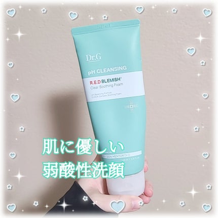 弱酸性レッドブレミッシュクリアスージングフォーム/Dr.G/洗顔フォームを使ったクチコミ(1枚目)