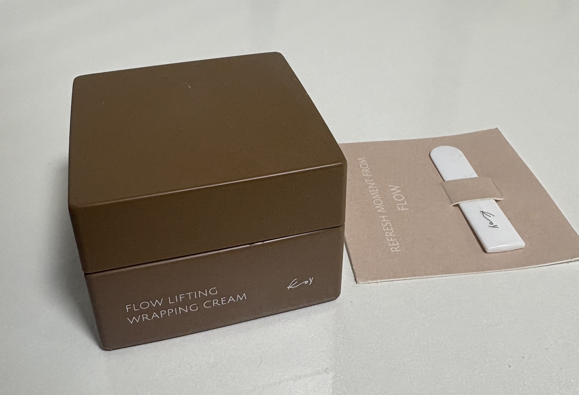 フローリフティングラッピングクリーム/koy/フェイスクリームを使ったクチコミ（1枚目）