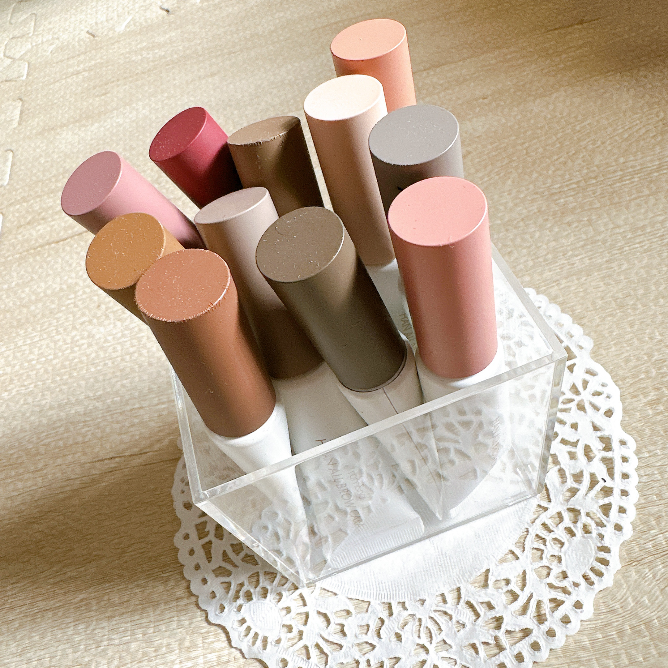 ハンオールブロウカラ/rom&nd/眉マスカラを使ったクチコミ（2枚目）