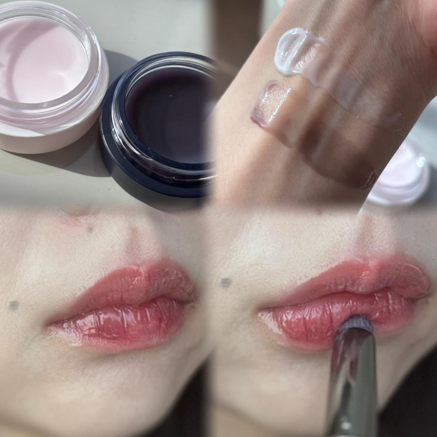 GLOWY TINT BALM/AOU/リップグロスを使ったクチコミ(3枚目)