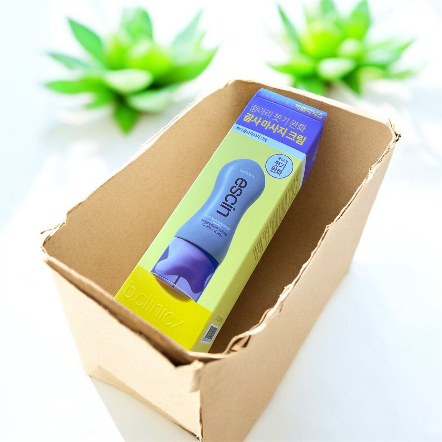 マグネシウムプラスエスシン ボディー かっさ マッサージ クリーム/b.clinicx/ボディクリームを使ったクチコミ(2枚目)