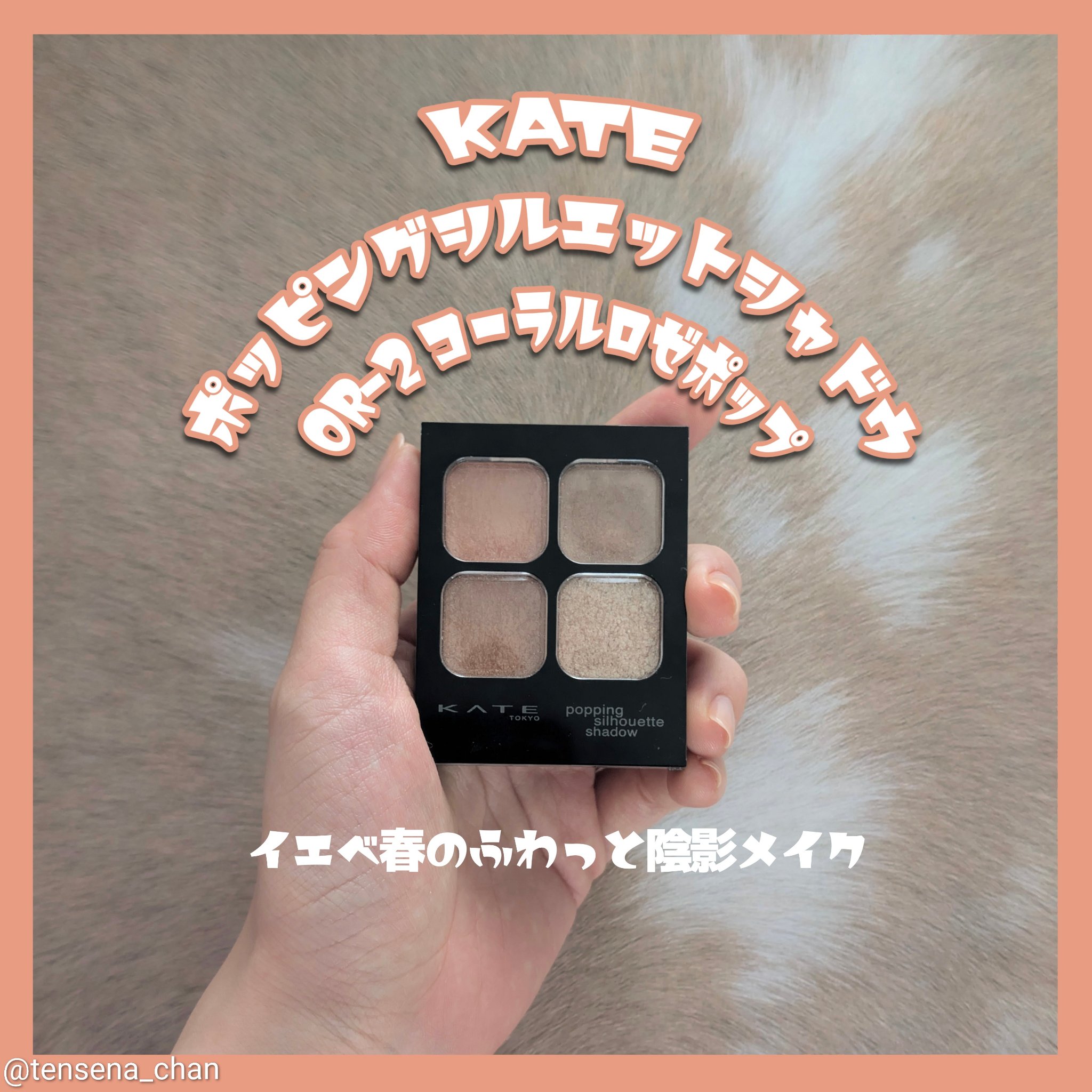 ケイト ポッピングシルエットシャドウ/KATE/アイシャドウパレットを使ったクチコミ（1枚目）