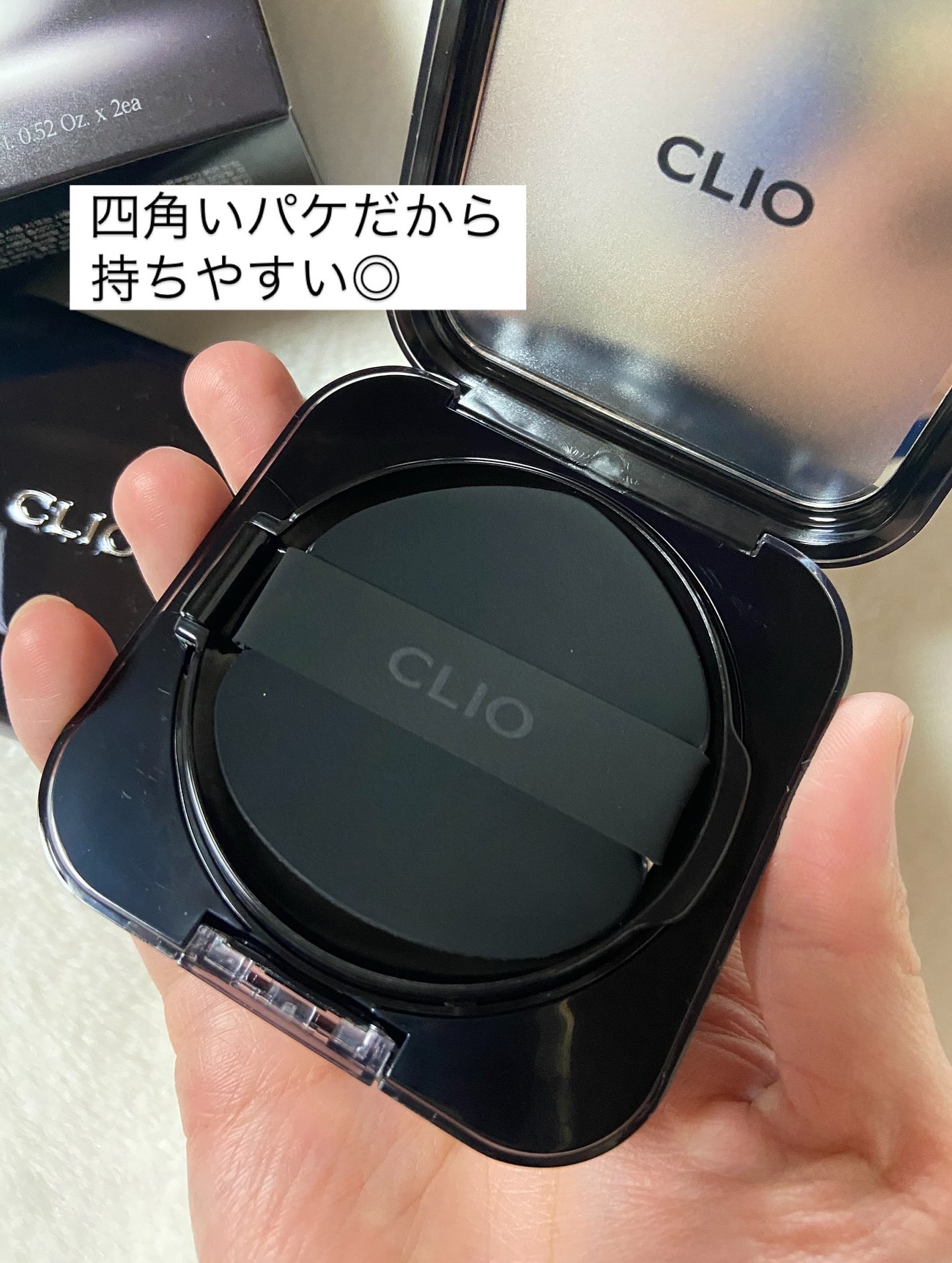キル カバー ファンウェア クッション/CLIO/クッションファンデーションを使ったクチコミ(4枚目)