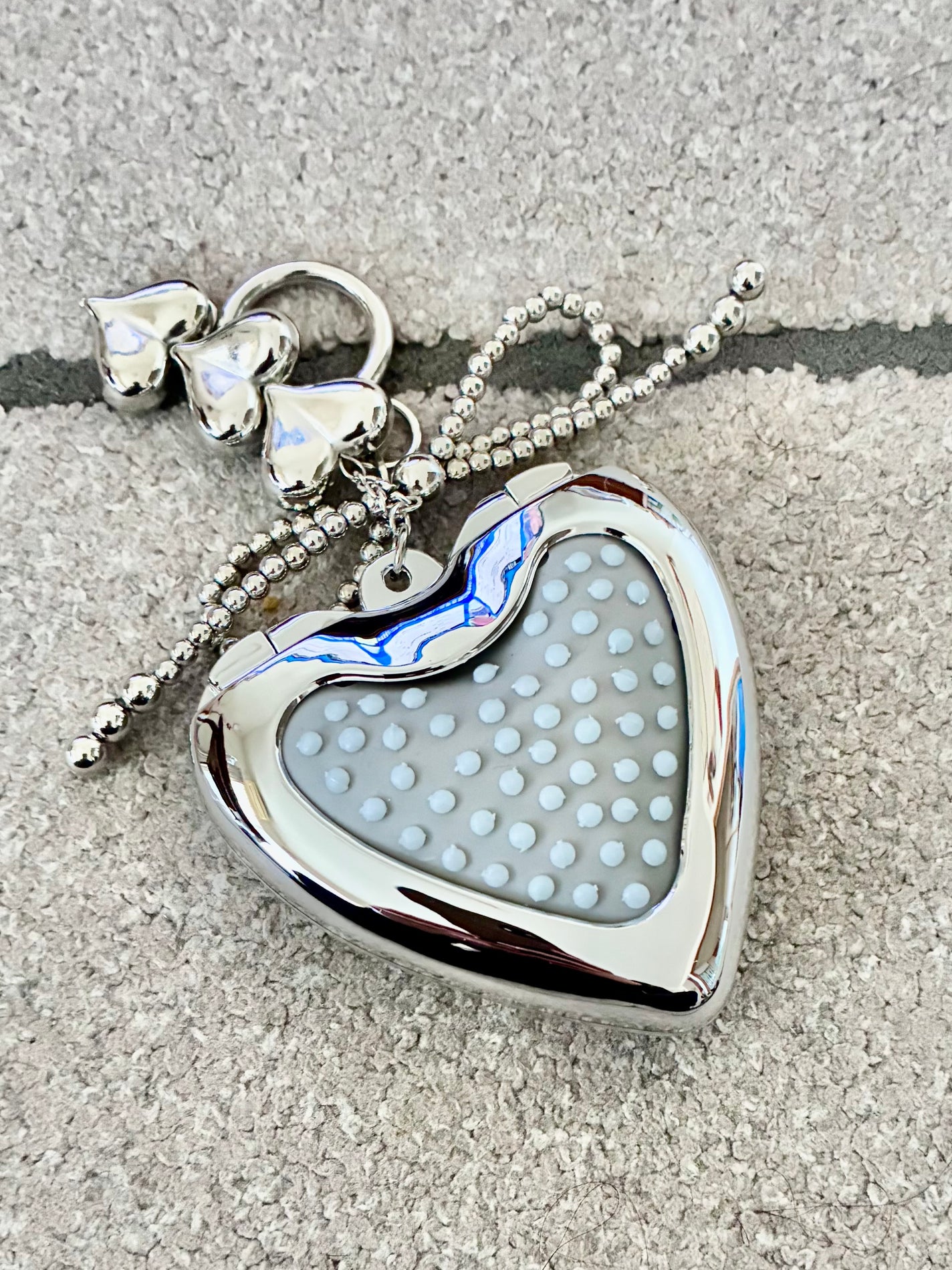 チャーム付き ミラー&ブラシ/Francfranc/その他を使ったクチコミ(4枚目)