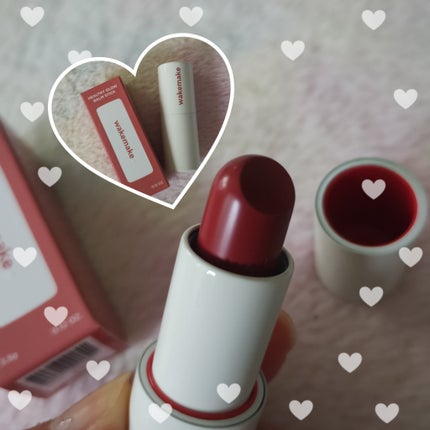 ヘルシーグロウバームスティック/wakemake/口紅を使ったクチコミ(1枚目)