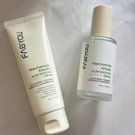 Niacinimide Arbutin Glow Boosting Cream/FABYOU/フェイスクリームを使ったクチコミ(1枚目)