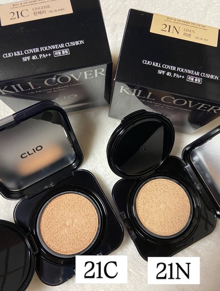 キル カバー ファンウェア クッション/CLIO/クッションファンデーションを使ったクチコミ(7枚目)