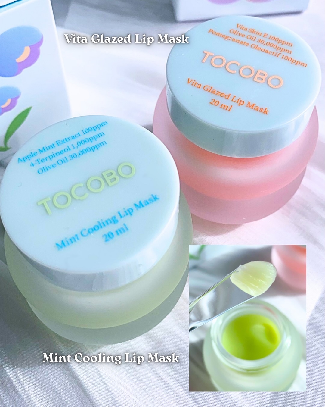 ビタグレーズドリップマスク/TOCOBO/リップマスクを使ったクチコミ（2枚目）