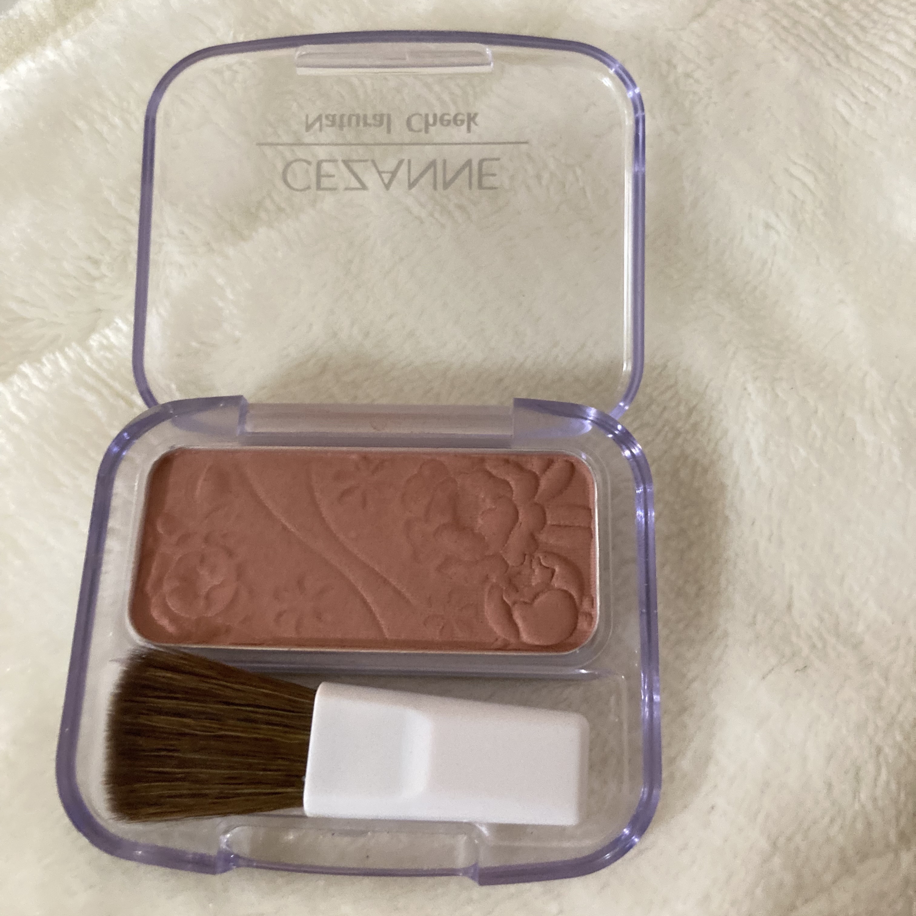 ナチュラル チークN/CEZANNE/パウダーチークを使ったクチコミ（3枚目）