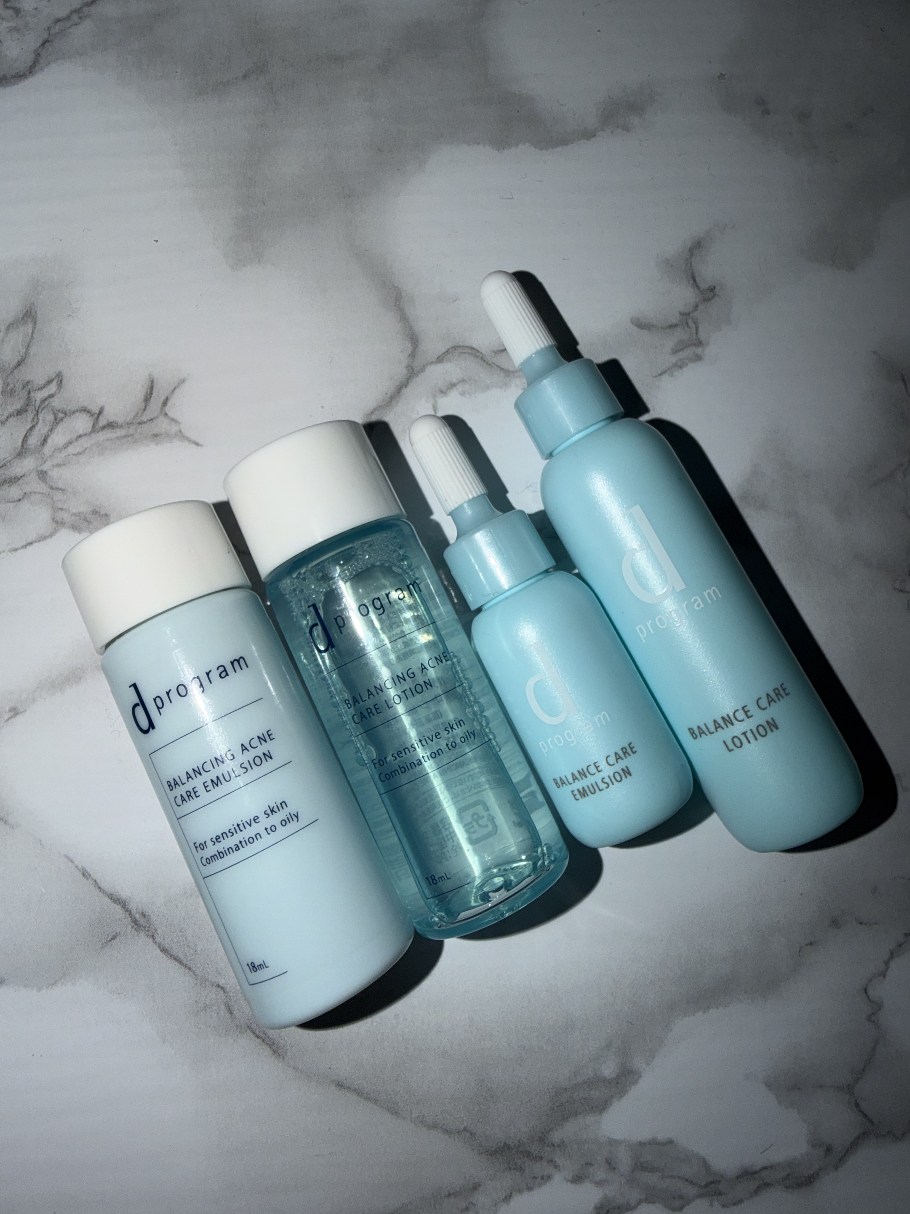 d　プログラム　バランス＆アクネケア　セット　EX/d プログラム/トライアルキットを使ったクチコミ（1枚目）