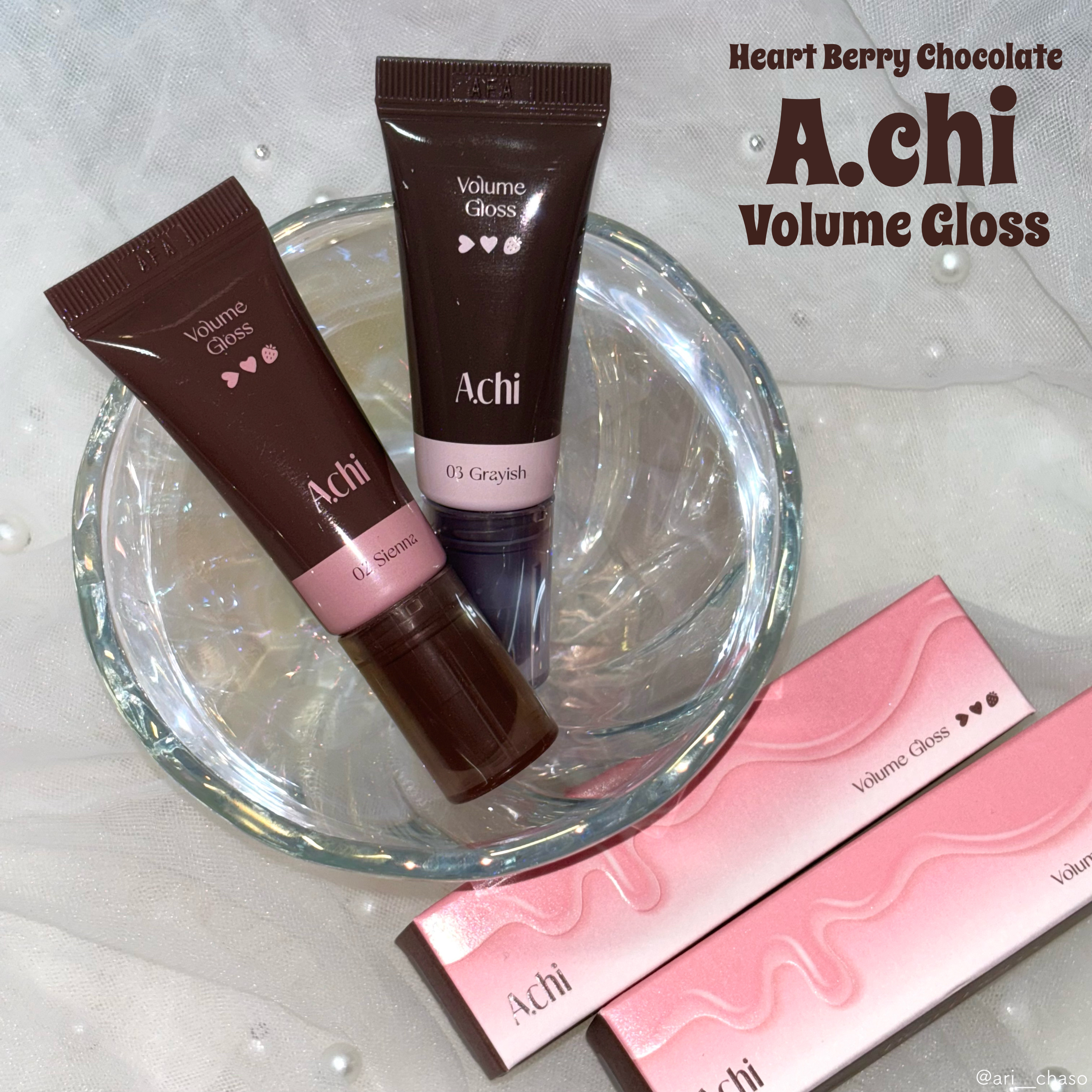 ボリュームグロス/A.chi/リップグロスを使ったクチコミ（1枚目）