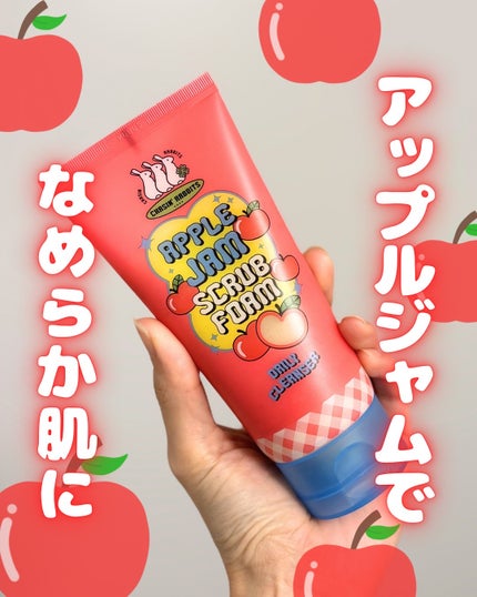 アップルジャムスクラブ フォームクレンザー/CHASIN'RABBITS/洗顔フォームを使ったクチコミ(1枚目)