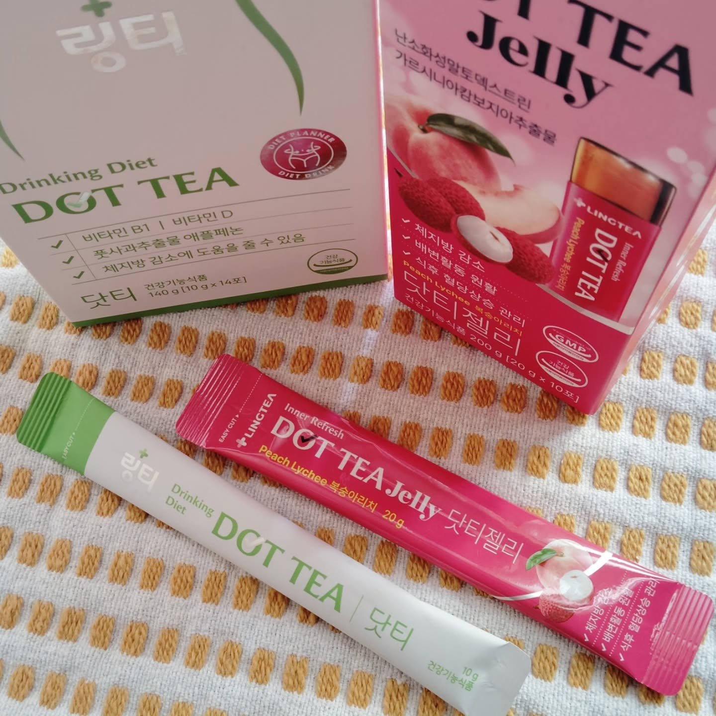 ドットティーゼリー/LINGTEA/ボディサプリメントを使ったクチコミ（3枚目）