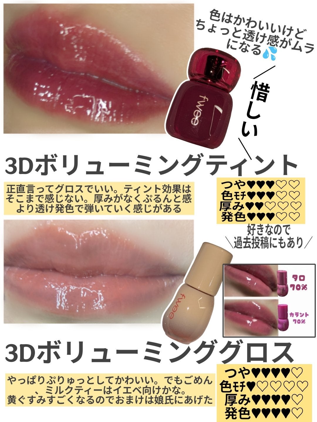 フィーファンデーションガラス/fwee/リキッドファンデーションを使ったクチコミ(4枚目)