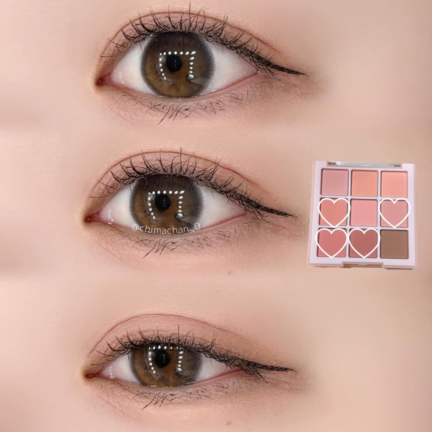 シャドウパレット/dasique/アイシャドウパレットを使ったクチコミ(2枚目)