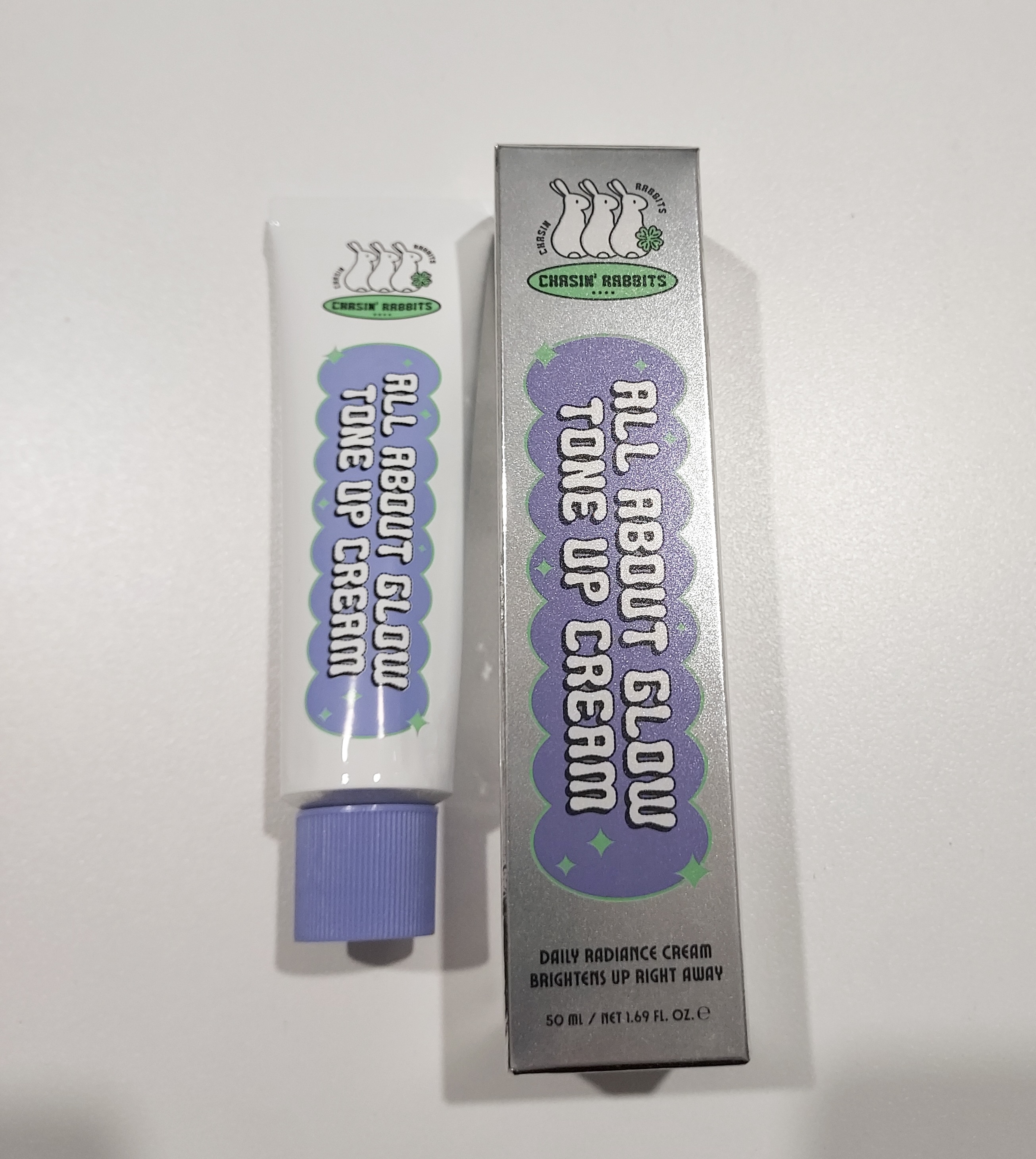 オールアバウトグロウトーンアップクリーム 50mL/CHASIN'RABBITS/化粧下地を使ったクチコミ（1枚目）