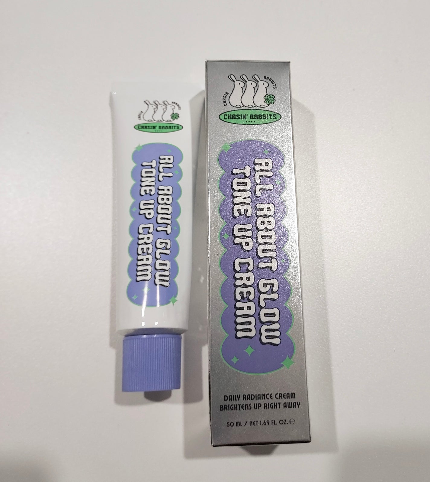 オールアバウトグロウトーンアップクリーム/CHASIN'RABBITS/化粧下地を使ったクチコミ(1枚目)