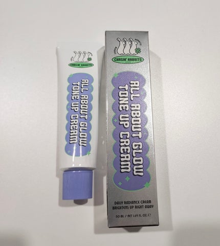 オールアバウトグロウトーンアップクリーム/CHASIN'RABBITS/化粧下地を使ったクチコミ(1枚目)