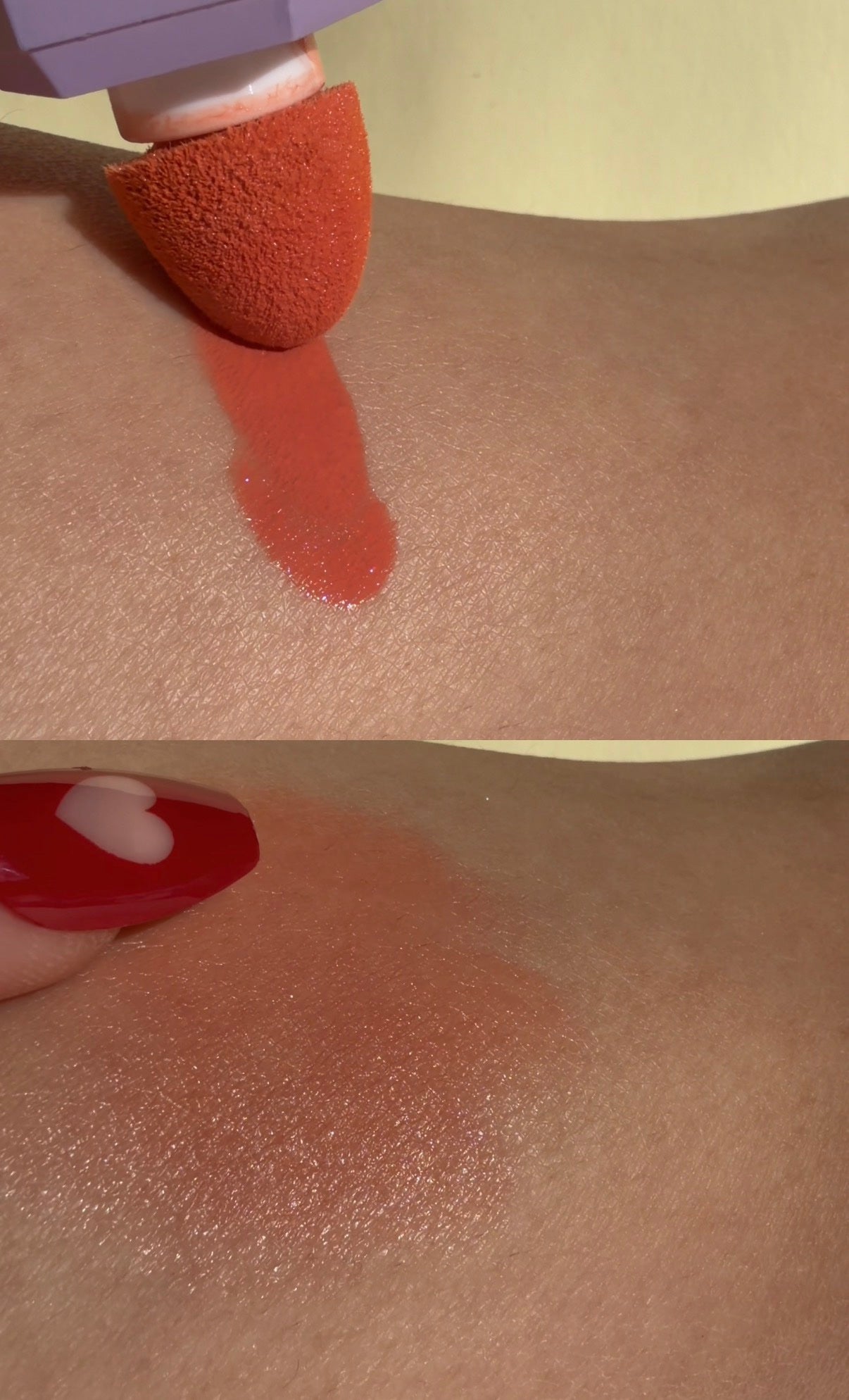 シフォンブルーミングリキッド/purplish/口紅を使ったクチコミ(3枚目)