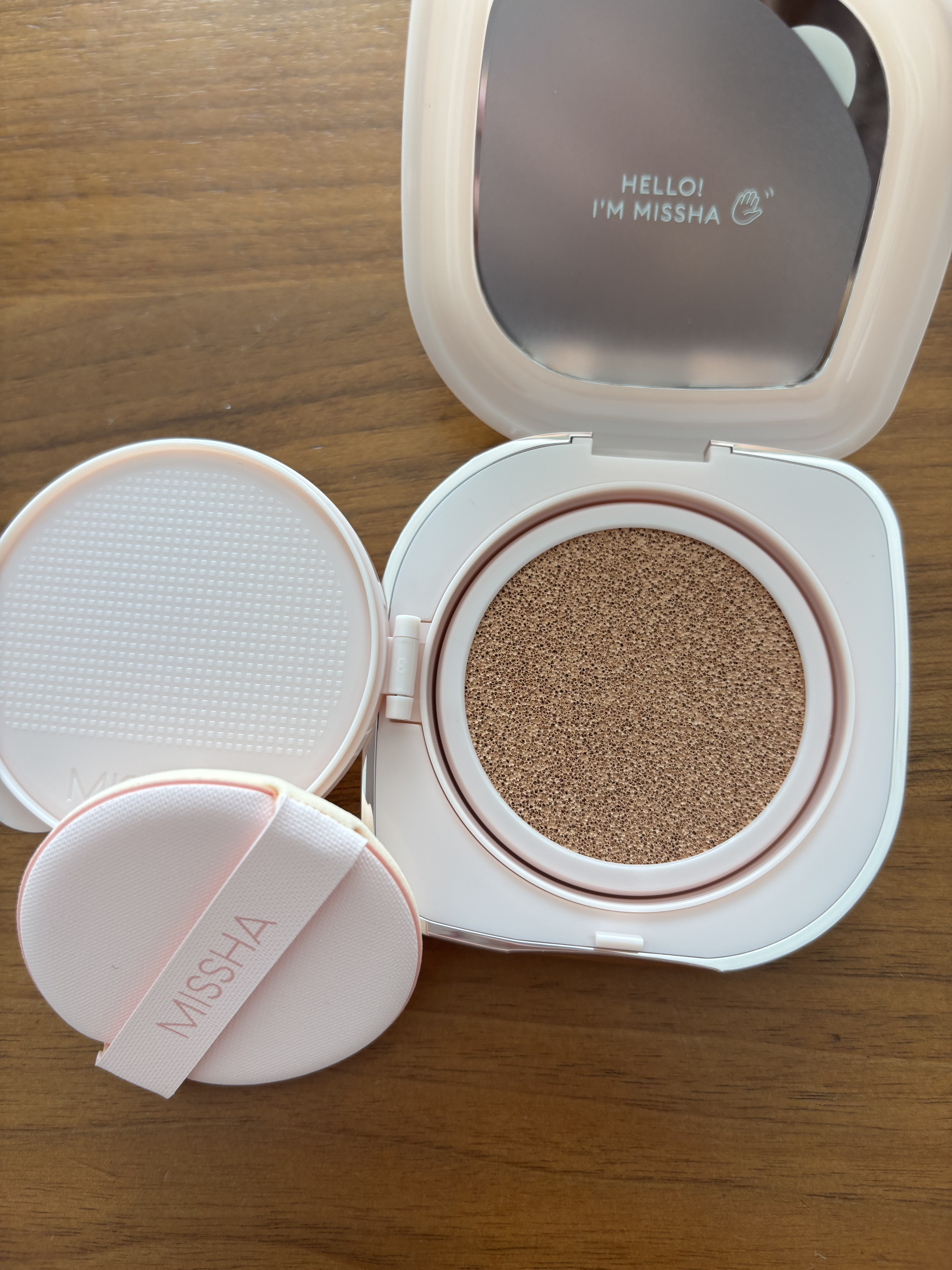 ミシャ グロウ クッション ファンデーション(ルミナスカバー) No.23 ナチュラル/MISSHA/クッションファンデーションを使ったクチコミ（2枚目）