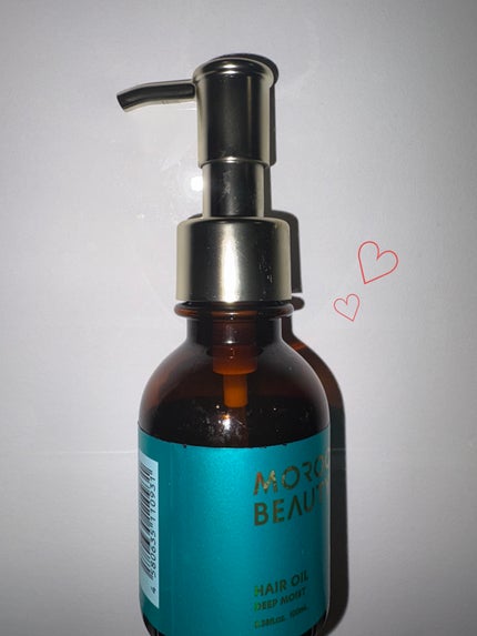 ディープモイスト ヘアオイル/モロッカンビューティ/ヘアオイルを使ったクチコミ(1枚目)