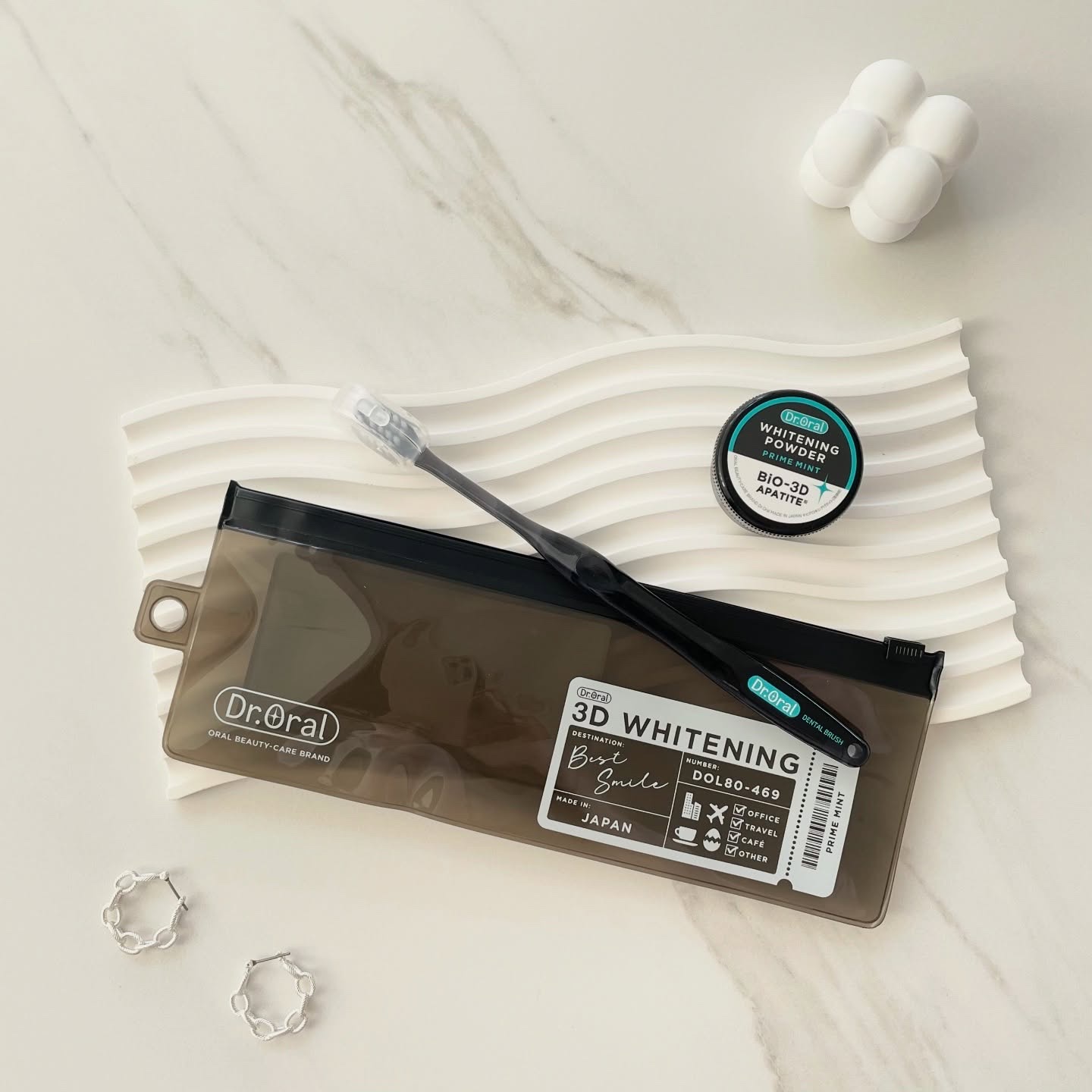 ３Dホワイトニングパウダー トラベル/Dr.Oral/トライアルキットを使ったクチコミ（1枚目）