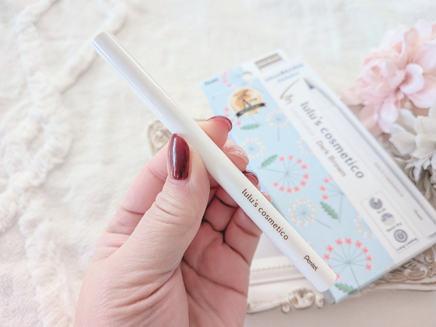 リキッドアイライナー/ルルズコスメティコ/リキッドアイライナーを使ったクチコミ(2枚目)