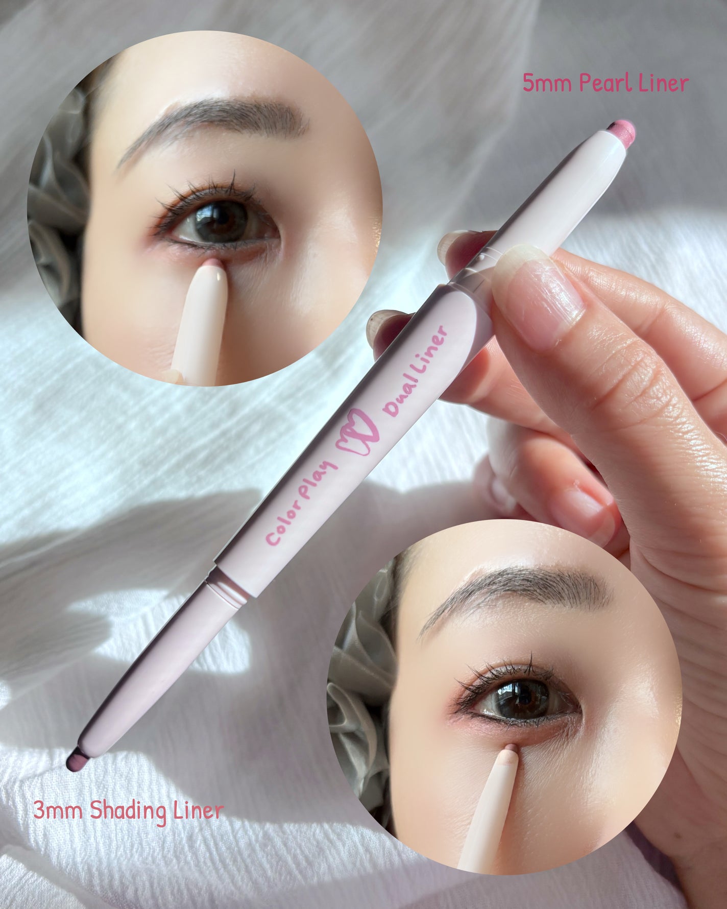 カラープレイデュアルライナー/2aN/スティックアイシャドウを使ったクチコミ(3枚目)