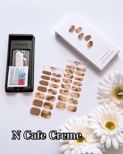 セミキュアジェルネイル(ハンド)/ohora/ネイルシールを使ったクチコミ(2枚目)